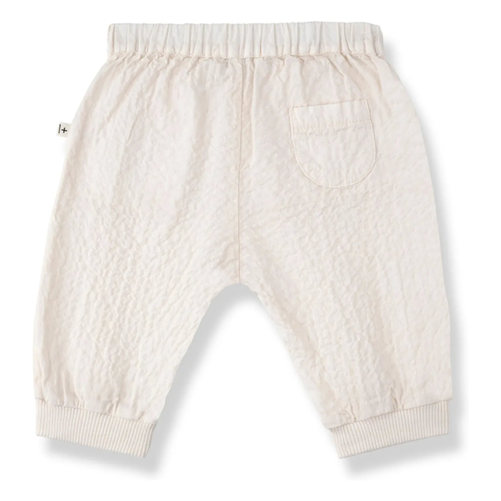 1+ in the family - Olimpo Seersucker Pants | Ecru