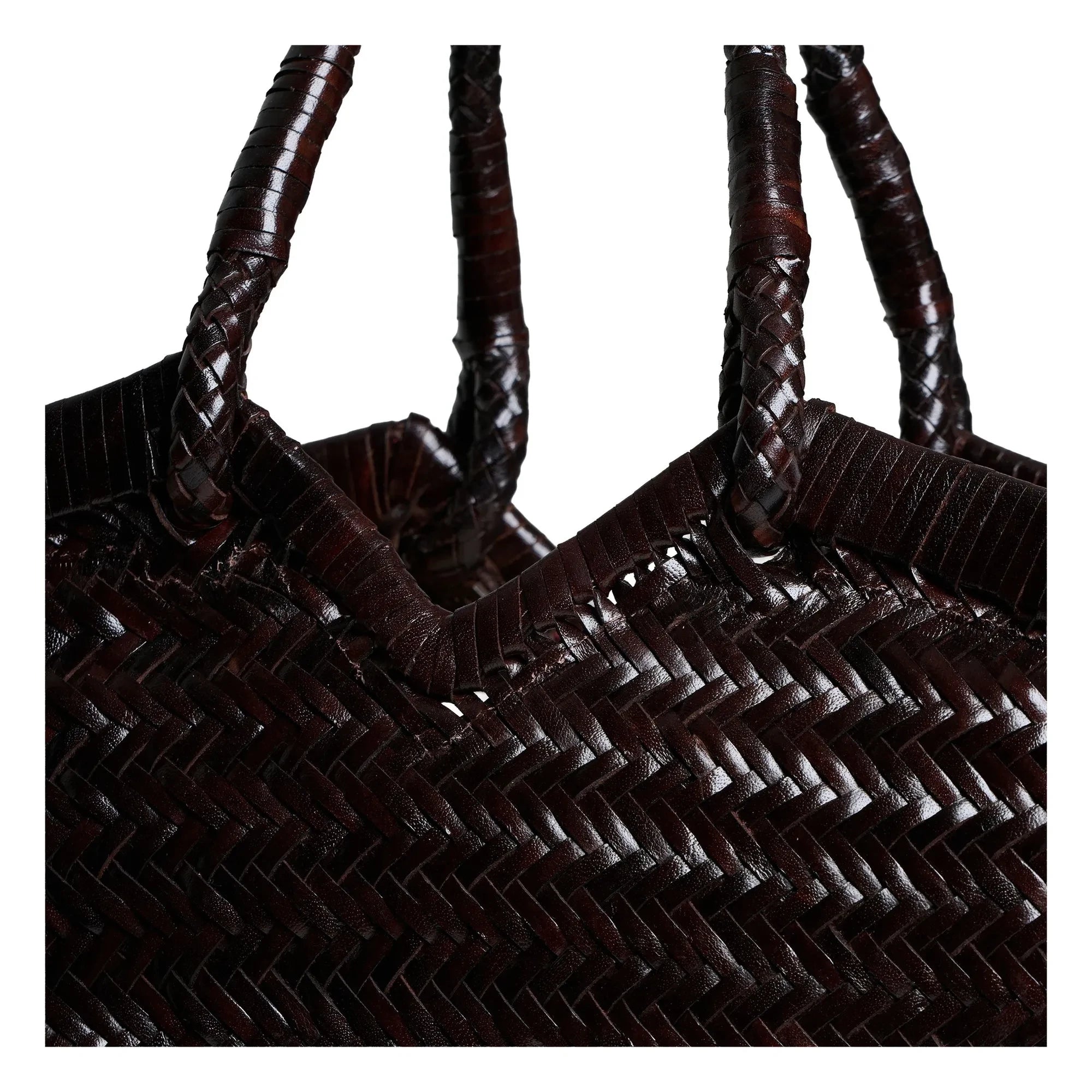Vipera - Crudelia Leather Tote | Chocolate