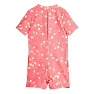 Mini Rodini - Etoiles Recycled Fiber UV Protection Swimsuit | Pink