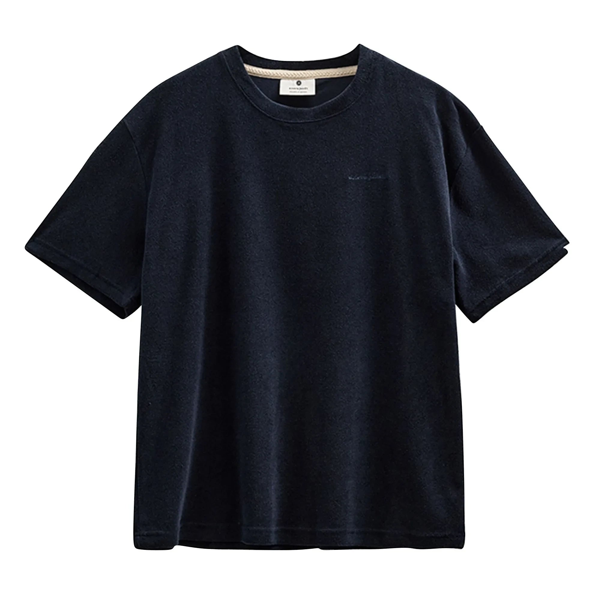 Anerkjendt - Akvillads Frotte T-Shirt | Dark Blue
