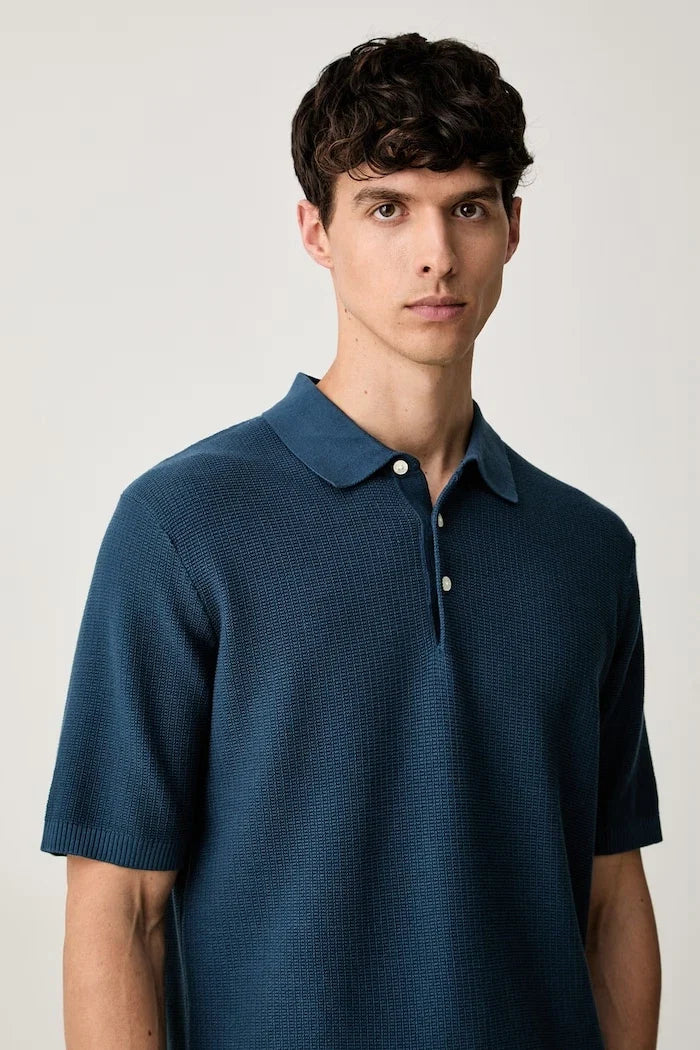 Scotch & Soda erkek pamuklu yakalı tişört