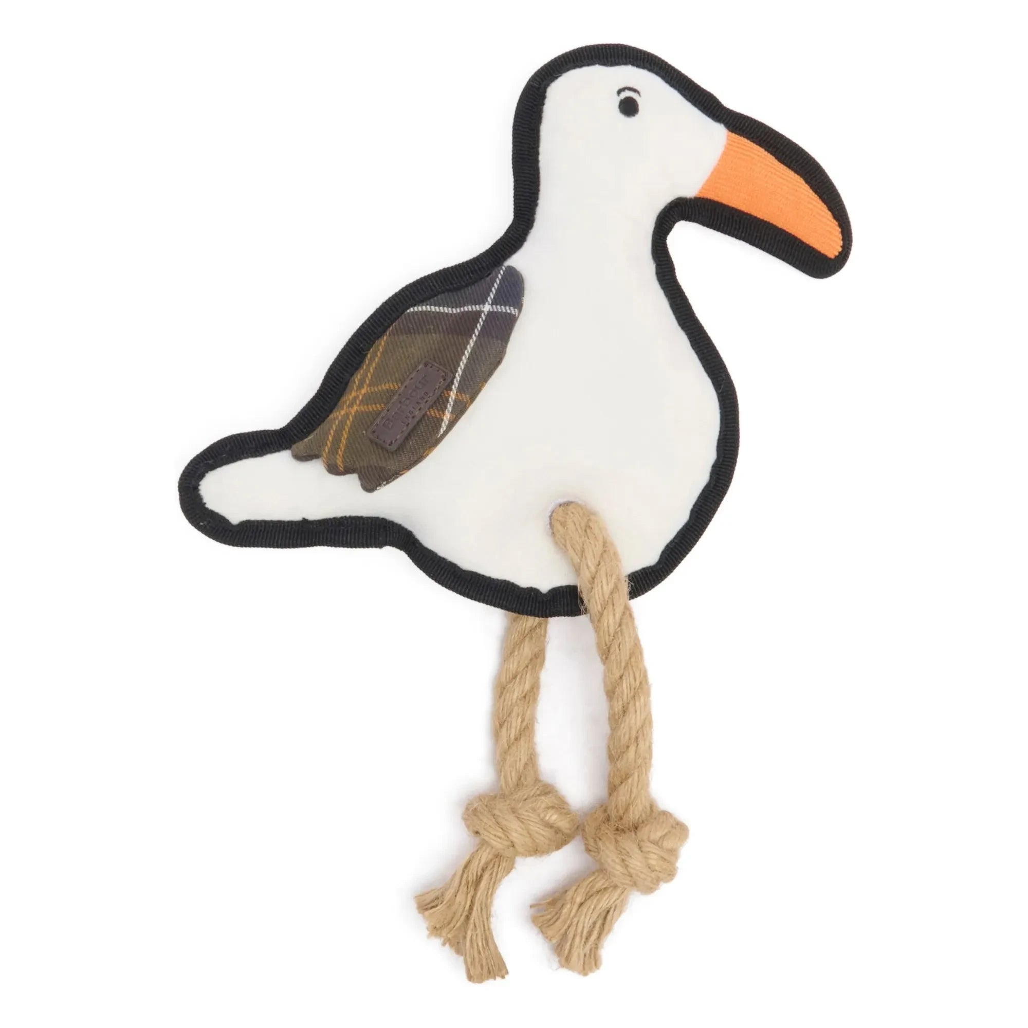 Barbour - Bird toy for dogs | White