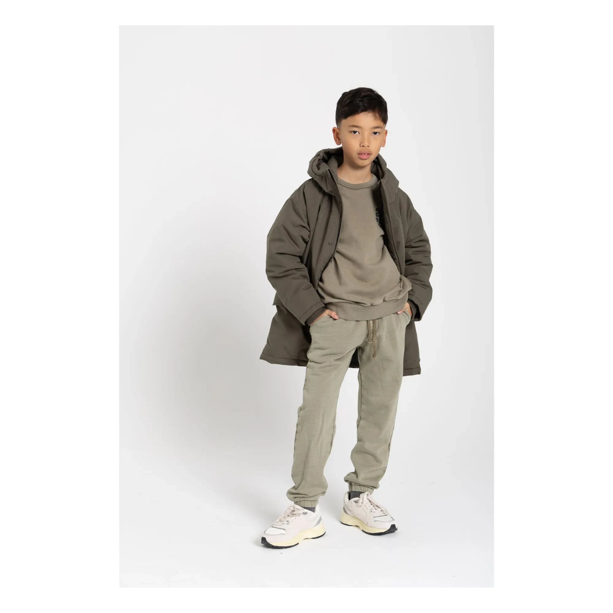Hundred Pieces - Jogger Run Organic Cotton | Khaki