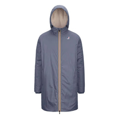 K-way - Le Vrai Eiffel Orsetto 3.0 Padded Waterproof Jacket | Gray Blue