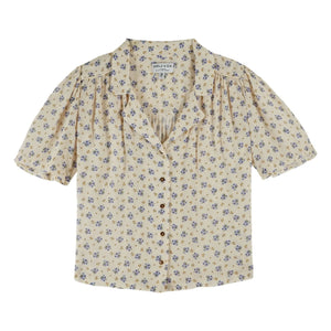 Emile et Ida - Printed Blouse | Blue