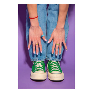 Omy - Floral nail stickers