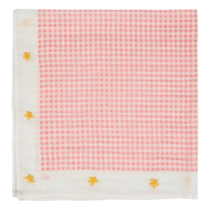 Emile et Ida - Vichy Scarf | Pink