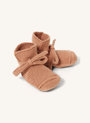 Hvid - Merinos Yünlü Patikler | Terracotta