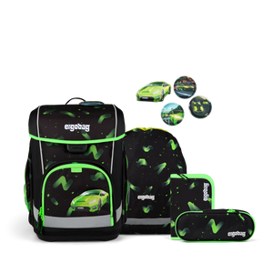 Ergobag - School Bag Set cubo Beary Fast Lane