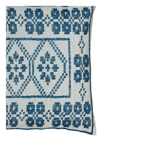 House of Capricorn - Inês embroidered pillow | Blue