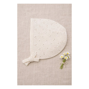Lililotte - Béguin Pointelle Clovis Organic Cotton | Ecru