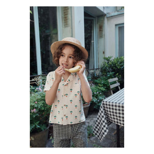 Emile et Ida - Organic Cotton Turnip Sponge Shirt | Cream