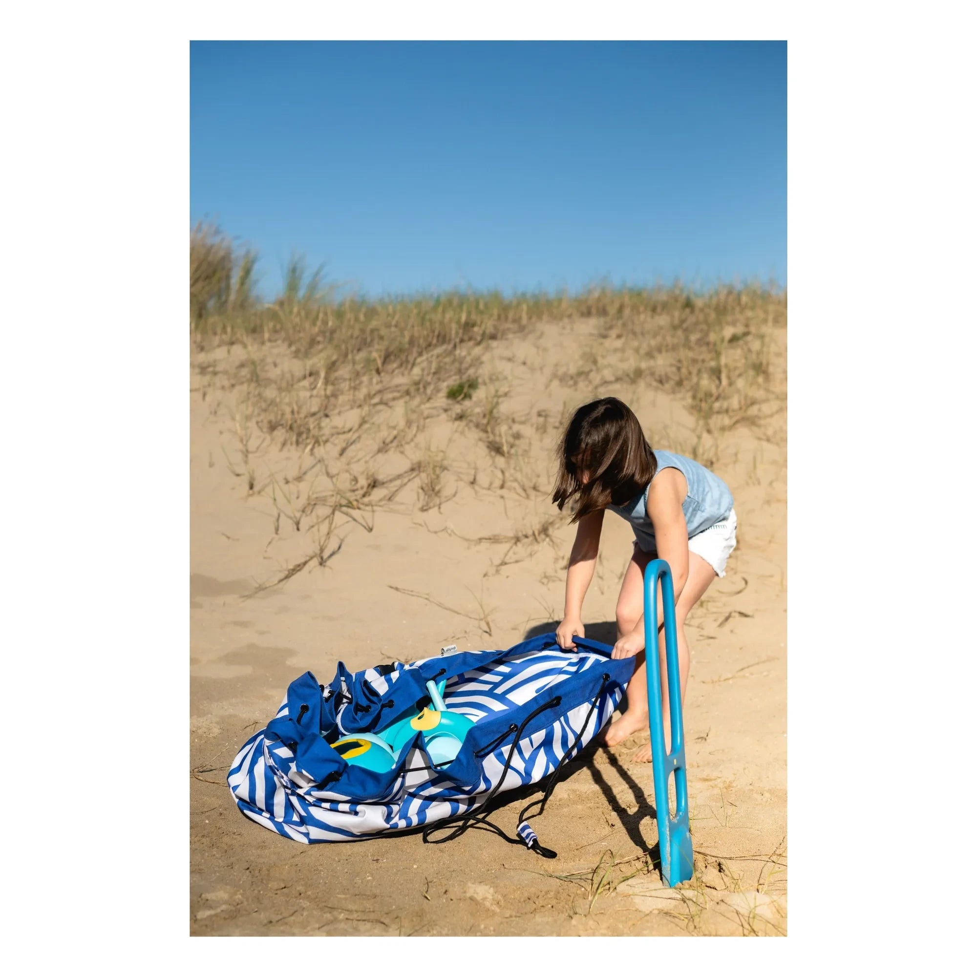 Play and Go - Noomad outdoor çanta / mat - Pirate | Mavi