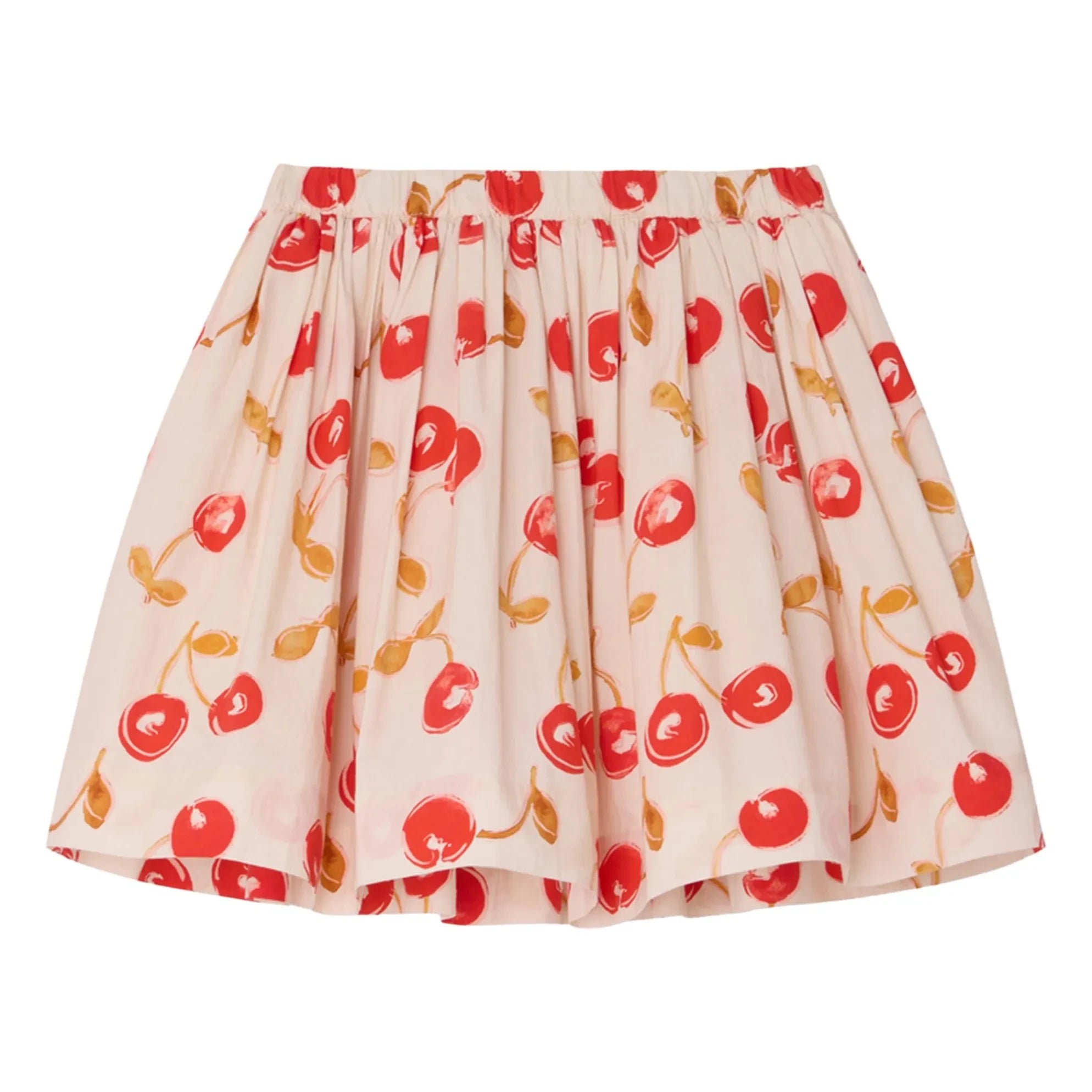Bonpoint - Suzon Kirazlar skirt Organic cotton | White