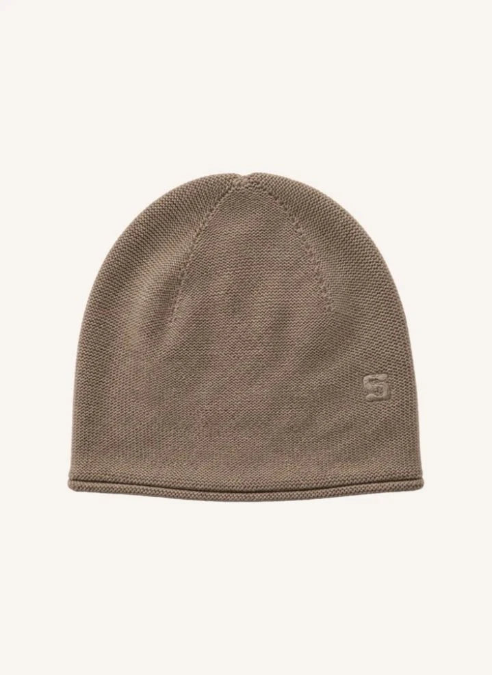 Smallable Kid - Striped Wool Hat | Brown