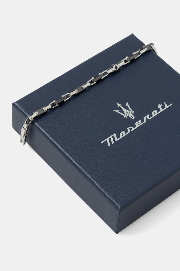 MASERATI erkek paslanmaz çelik bileklik CERAMIC
