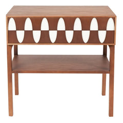 Maison Sarah Lavoine - Ecaille Walnut Nightstand | Walnut
