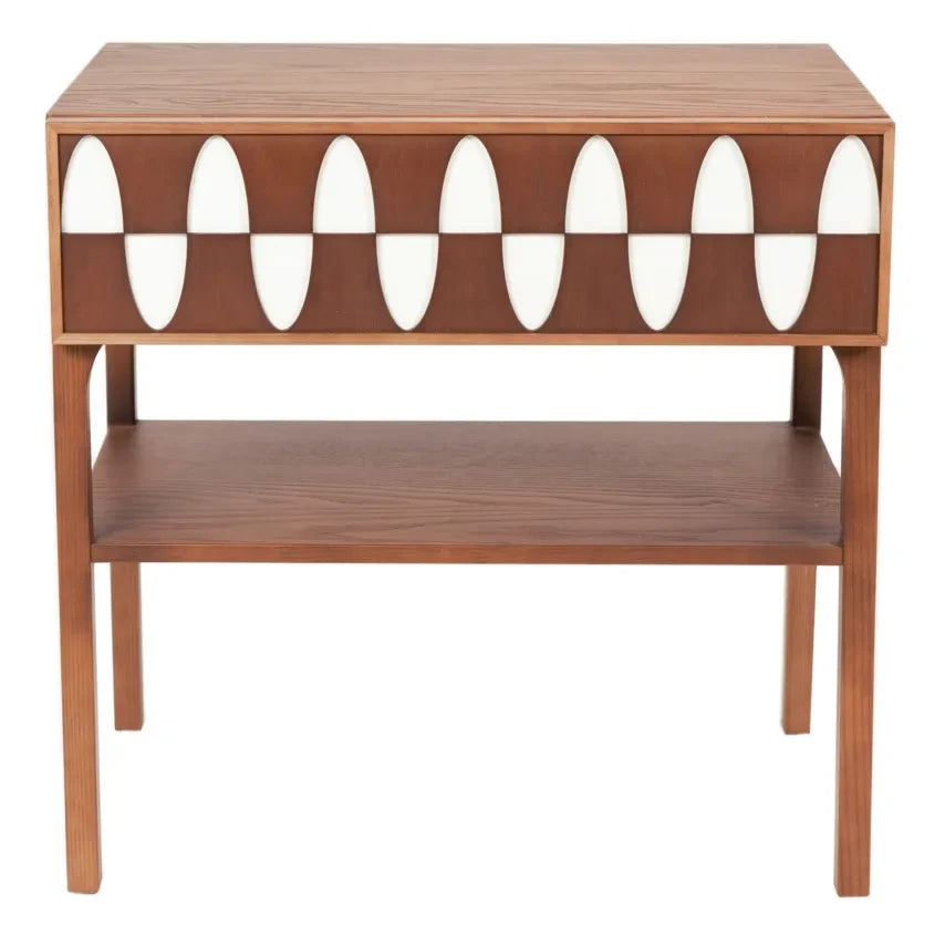 Maison Sarah Lavoine - Ecaille Walnut Nightstand | Walnut