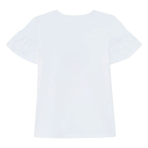 Tartine et Chocolat - Pearl Bouquet T-Shirt | White