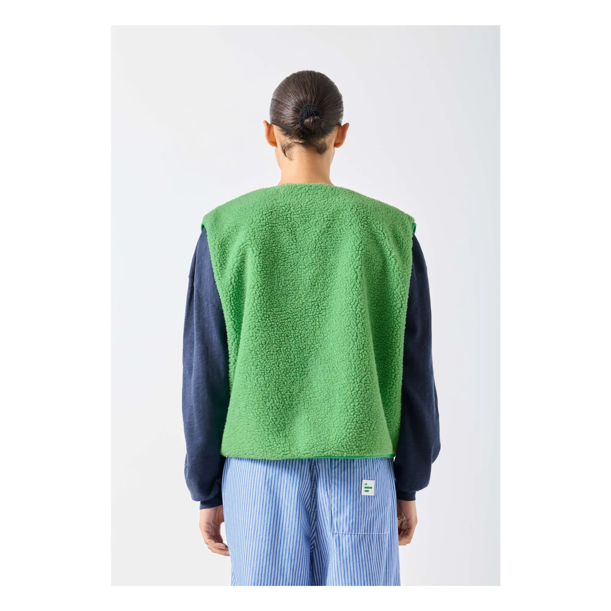 American Vintage - Hoktown Sleeveless Vest | Vert Palmier