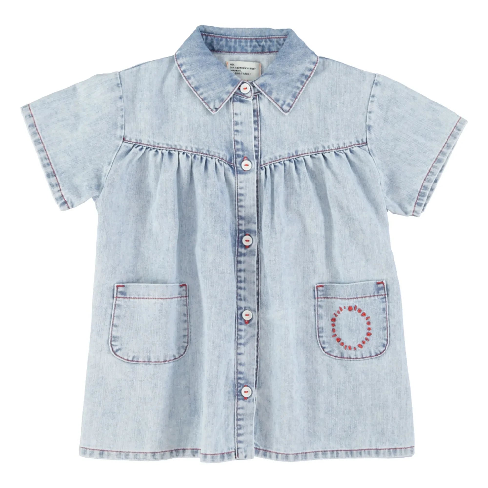 Piupiuchick - Denim Dress | Light Blue