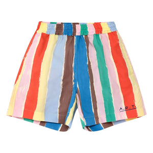 True Artist - Striped Shorts | Blue