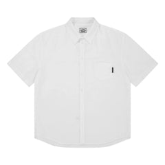 Kappy - Seersucker Checkered Shirt | White