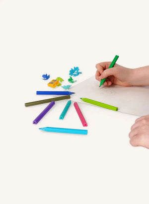 Legami - 24-Piece Teddy Friends Colored Pencil Set