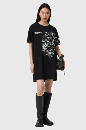 AllSaints ZAYA Pamuk Elbise