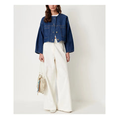 Sessùn - Almodiva Organik Pamuk Ceket | Mavi