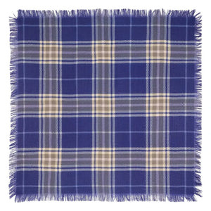 Bompard - Swann Tartan Kaşmir Mini Fular | Mor