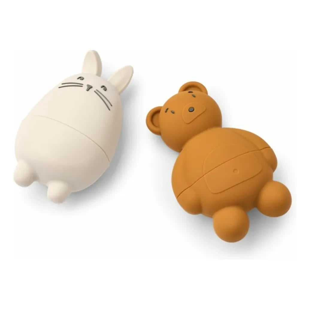 Liewood - Duncan Bath Toys | Sand/Mustard Mix