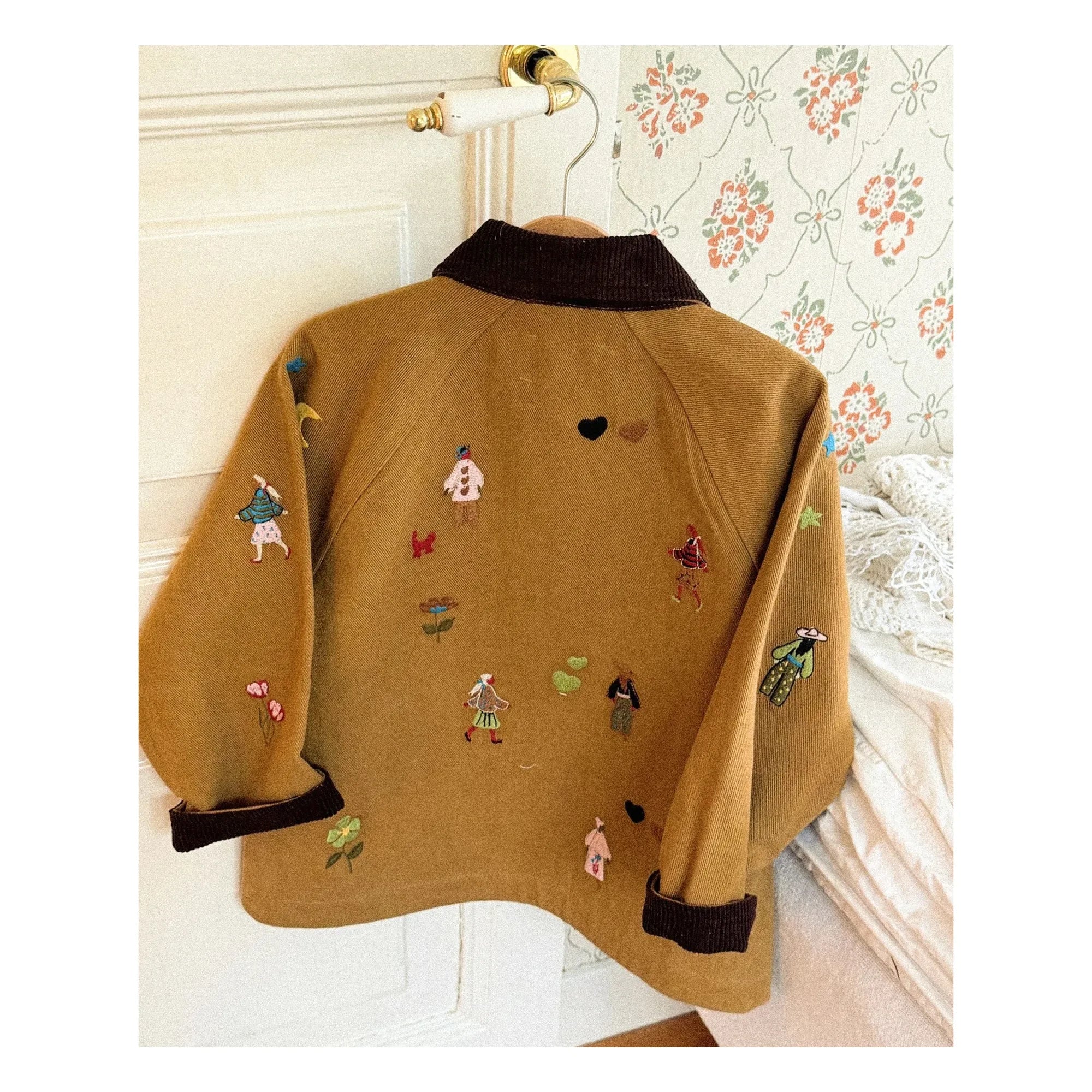 SISSEL EDELBO - Cara Organic Cotton Jacket - Kids Collection | Camel