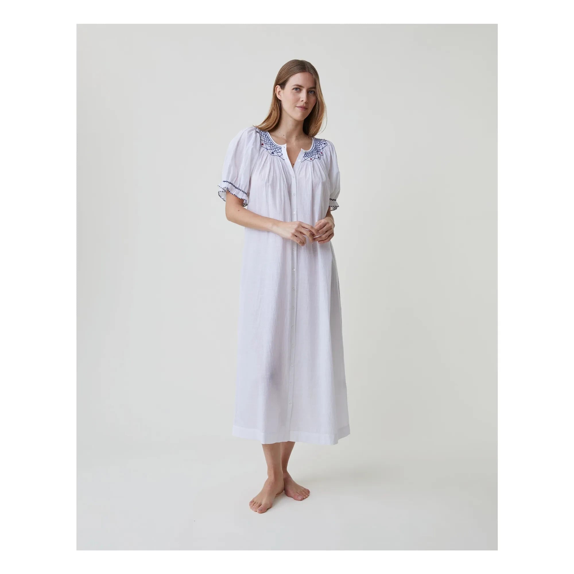 Scarlette Ateliers - Maya Nightgown | White