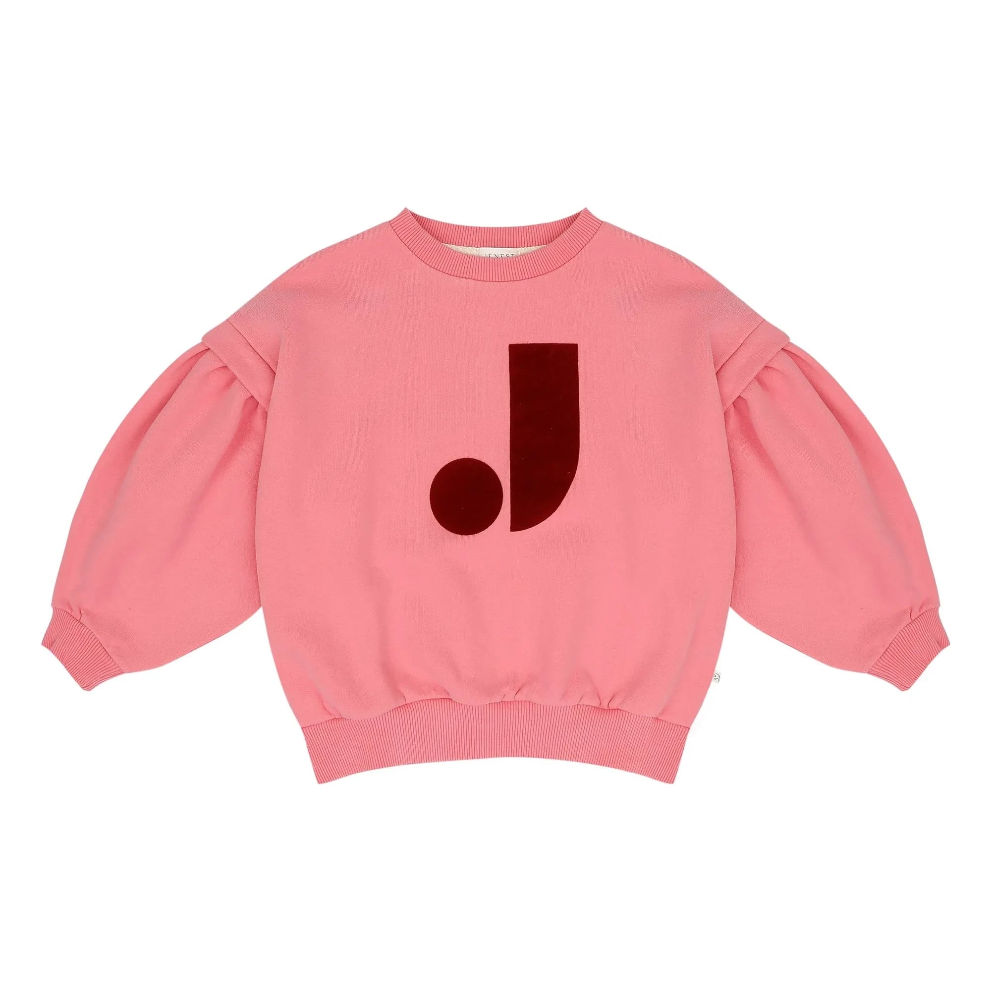 Jenest - Balon Sweat Organik Pamuk | Fuşya