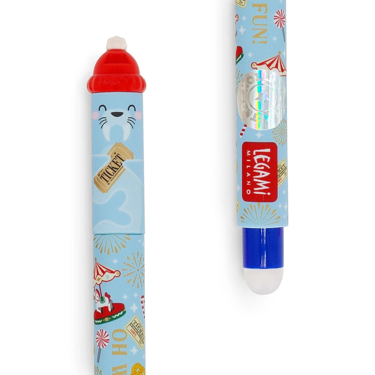 Legami - Set of Five Mini Erasable Pens - Dream Peaks
