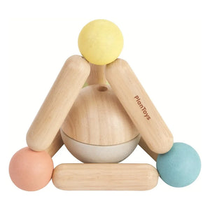 Plan Toys - Pastel Triangle Rattle