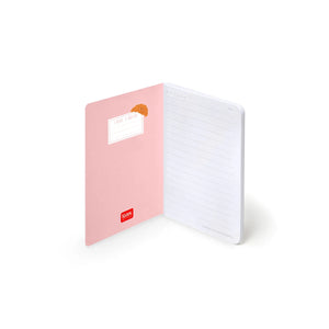 Legami - Resimli Sert Kapaklı Çizgili A6 Defter - Kruvasan