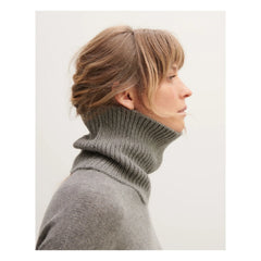 Bompard - 12-Ply Cashmere Textured Choker | Silver Gray