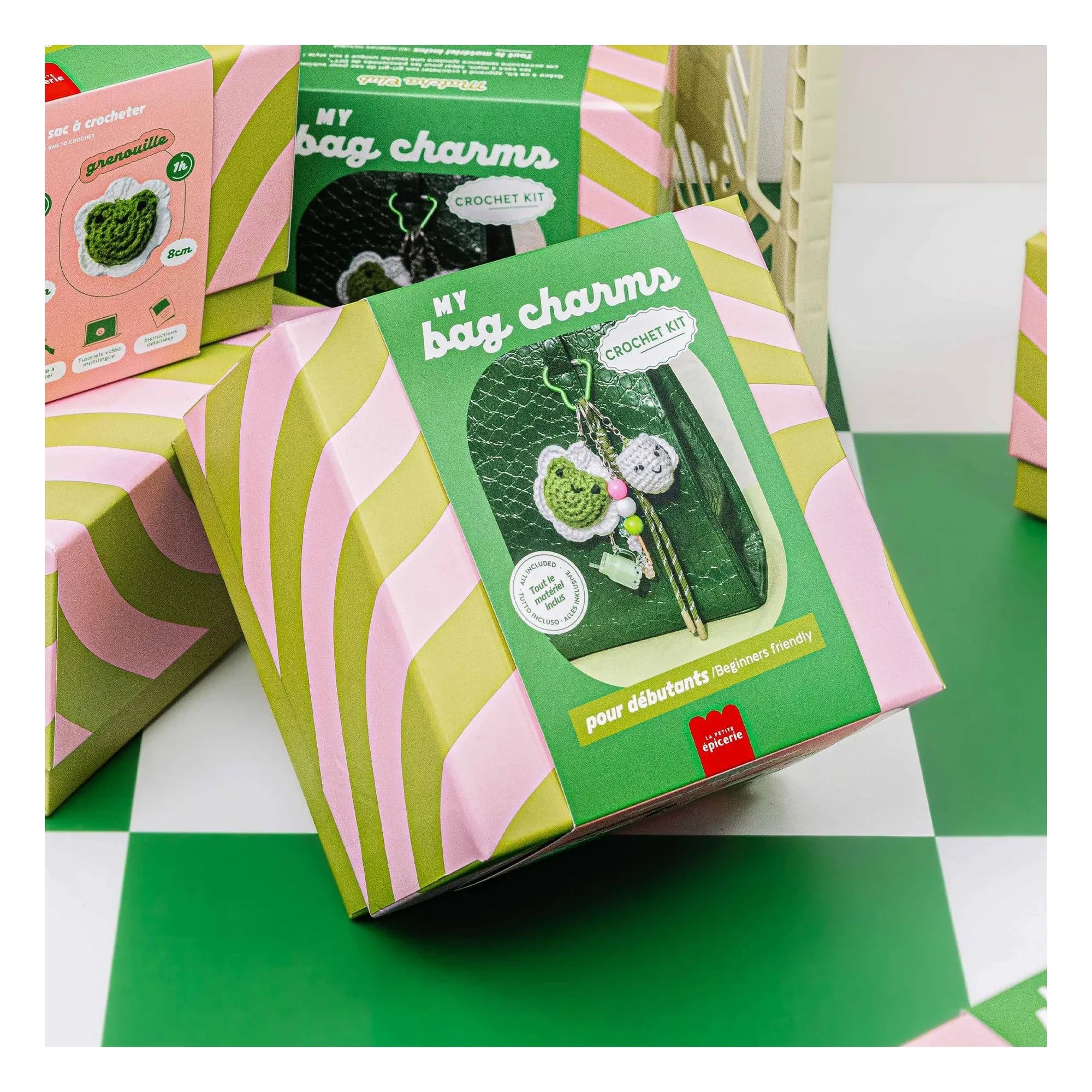 La Petite Épicerie - Crochet Charm Kit - Matcha Club
