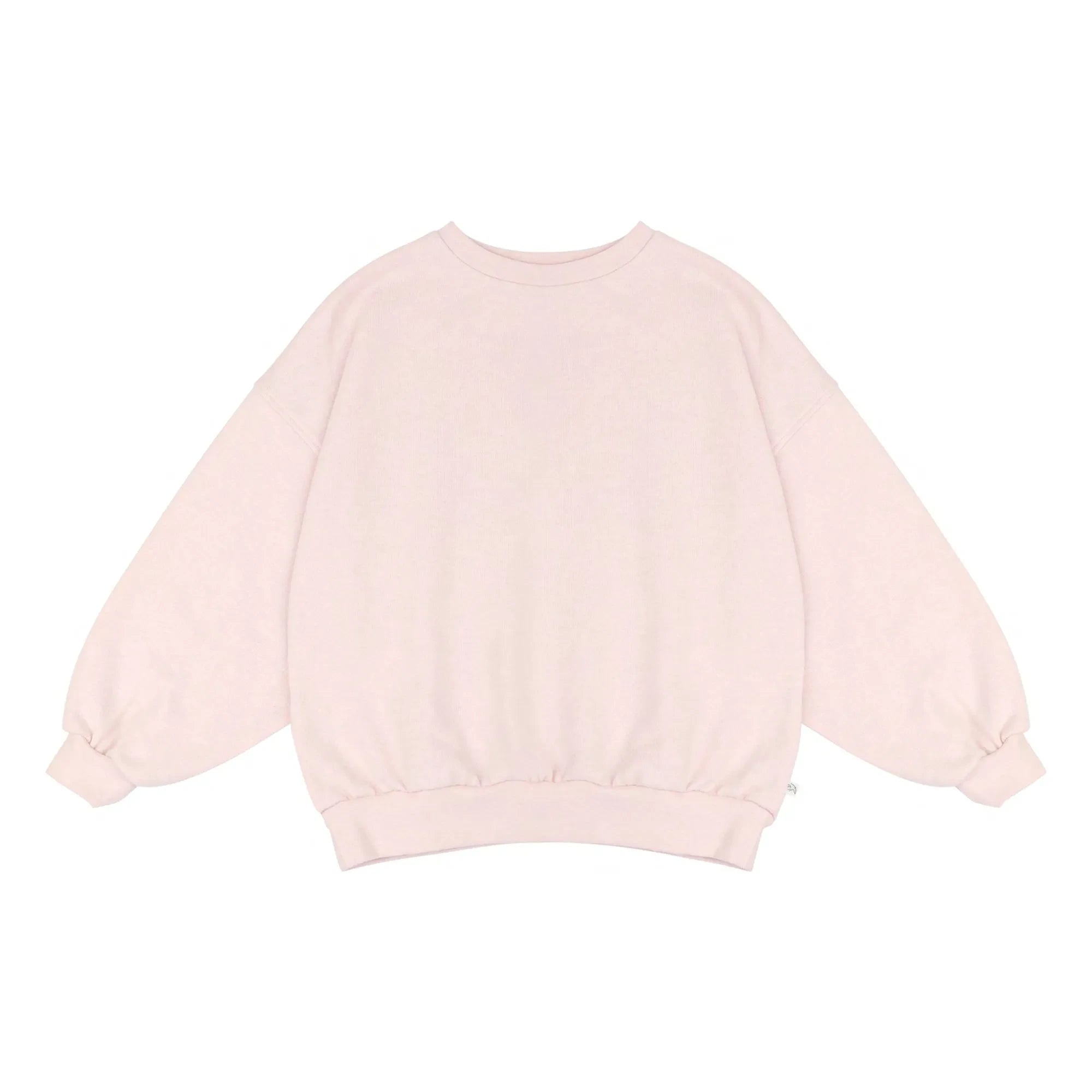 Jenest - Maxi organik pamuklu sweatshirt | Soluk Pembe