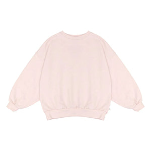 Jenest - Maxi organik pamuklu sweatshirt | Soluk Pembe