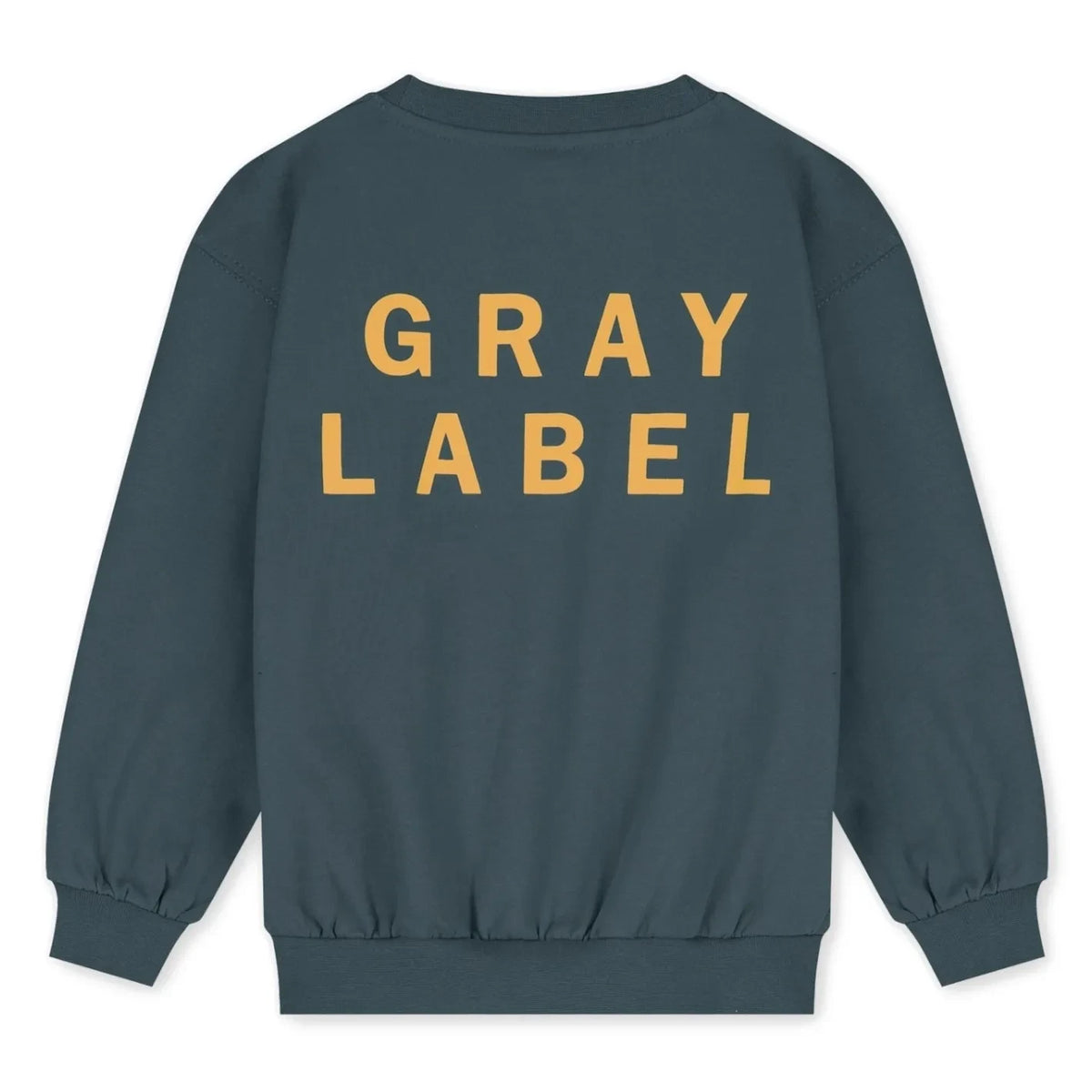 Gray Label - Gri Etiket Organik Pamuk Sweatshirt | Gri mavi