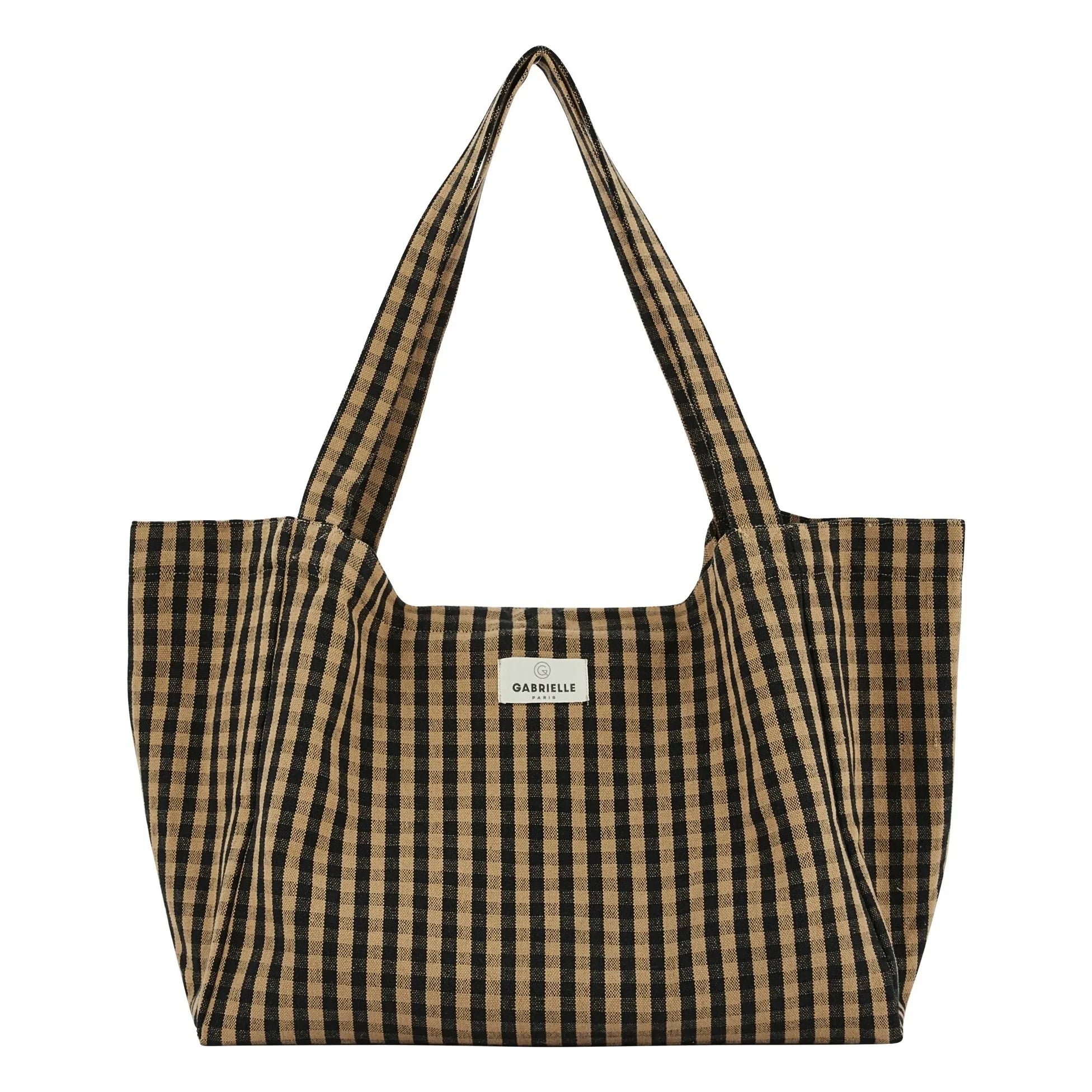 Gabrielle Paris - Vichy Bag | Brown