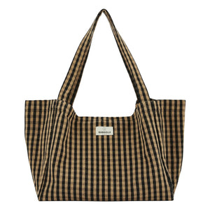 Gabrielle Paris - Vichy Bag | Brown