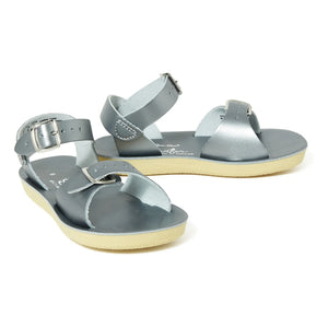 Salt-Water - Su Geçirmez Deriden Surfer Sandaletler | Gümüş