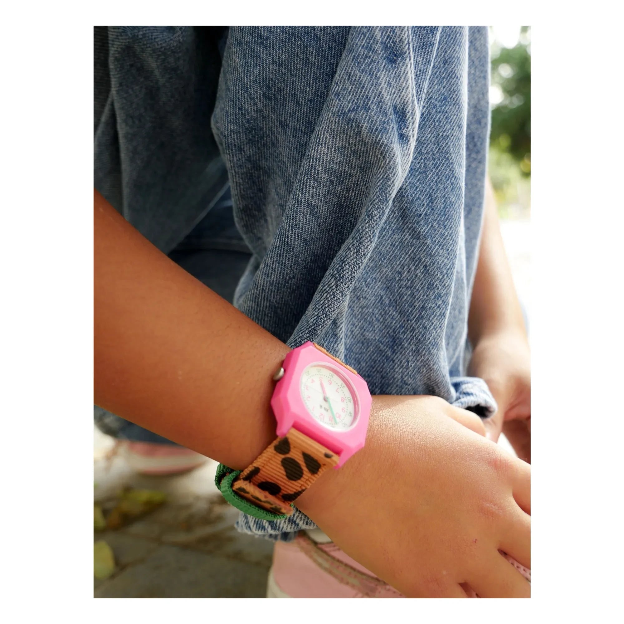 Mini Kyomo - Leopard Watch - Mini Kyomo x Taxi Brousse | Brown
