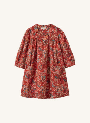 Caramel - Clara Liberty Dress | Red