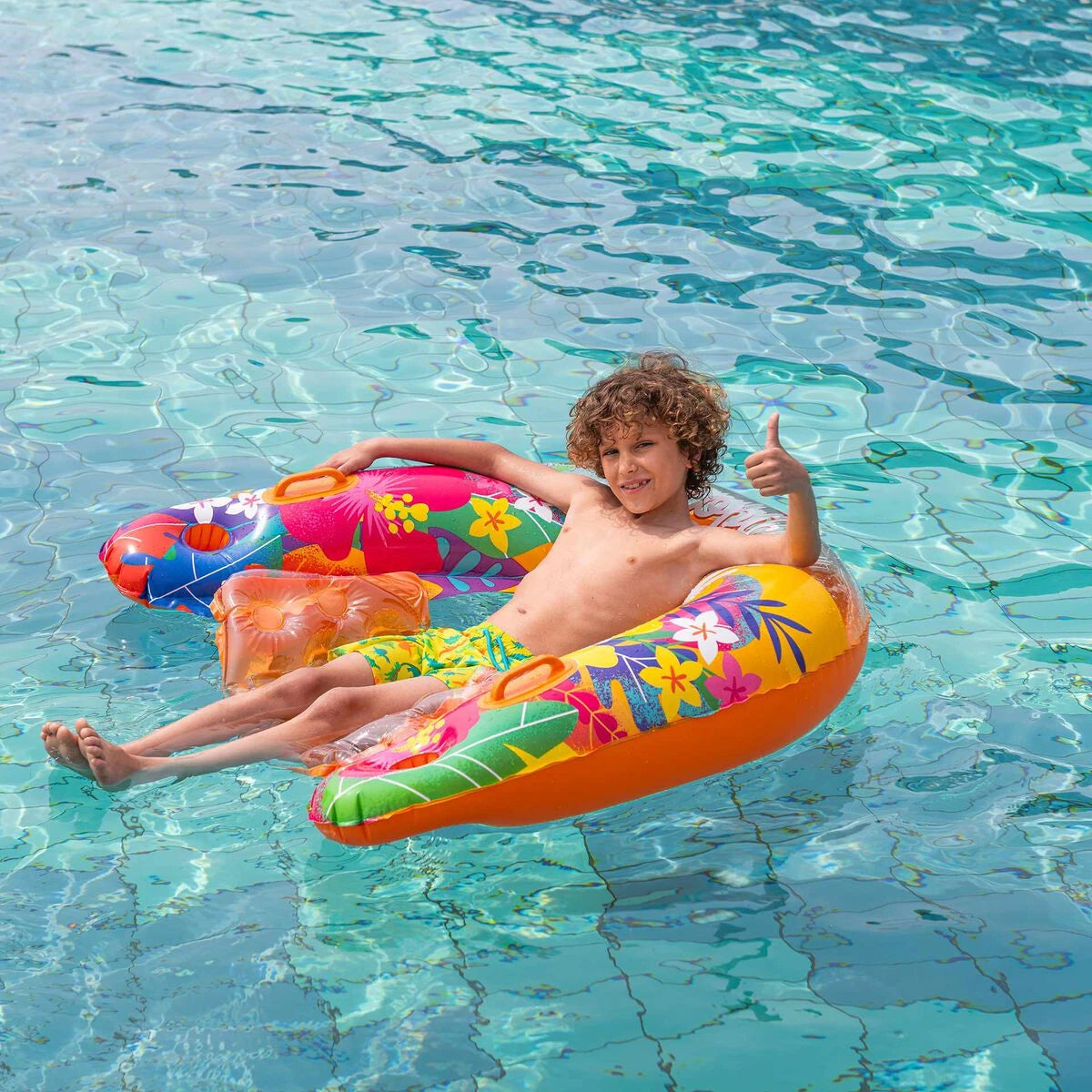 Legami - Inflatable pool chair - Tropicana Dream