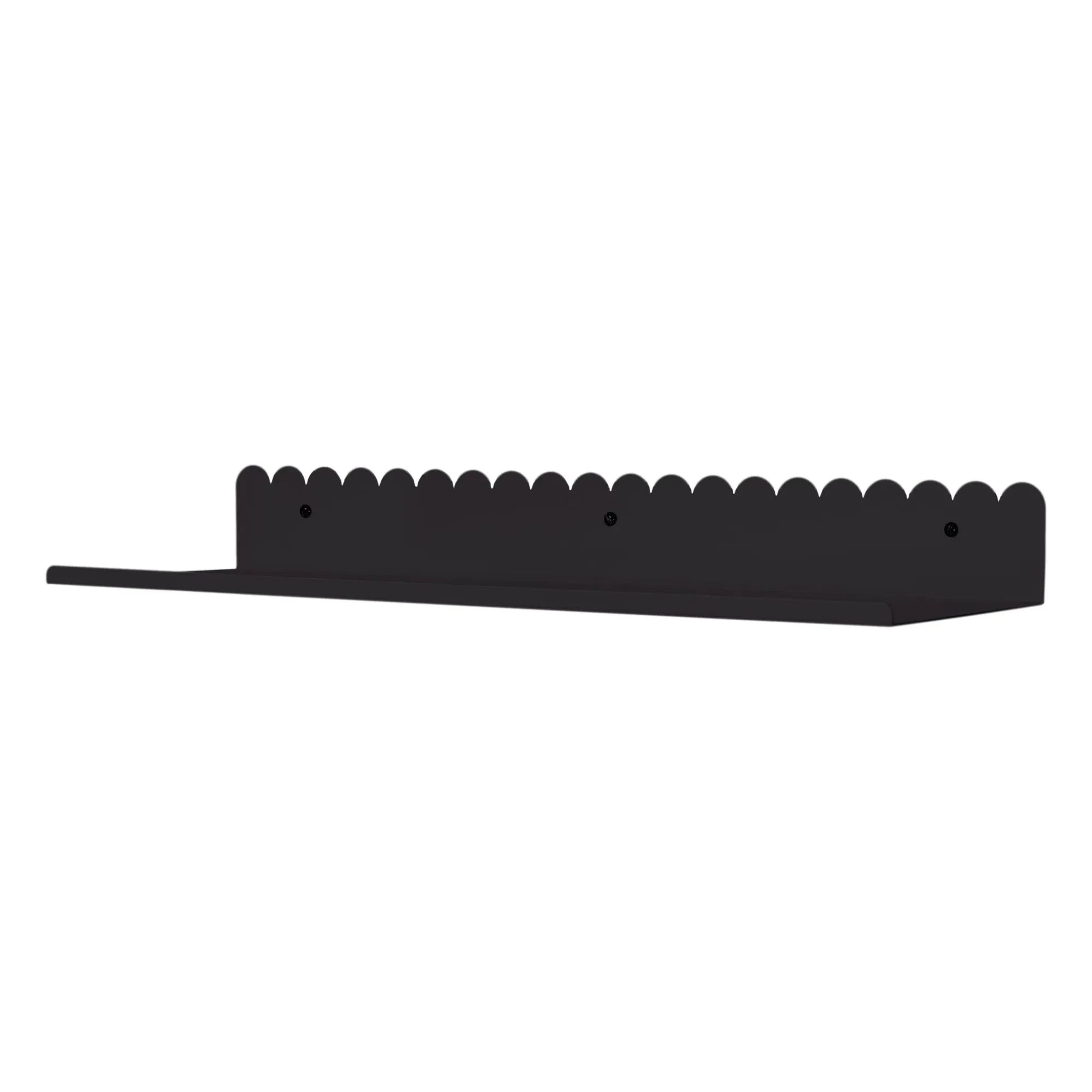 Nobodinoz - Vibes Wall Shelf 50x16 cm | Black